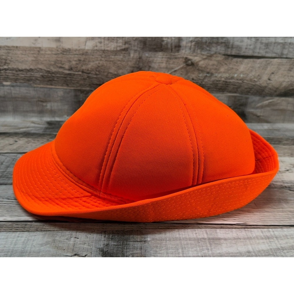 Vintage Youngan Blaze Orange Hunting Bucket Hat Size Large